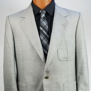 Lanvin Paris Men Two Button Sport Coat Size 42 Sho